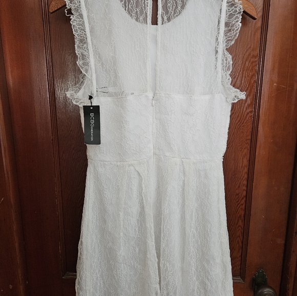 New BCBGeneration white lace dress - Picture 2 of 6